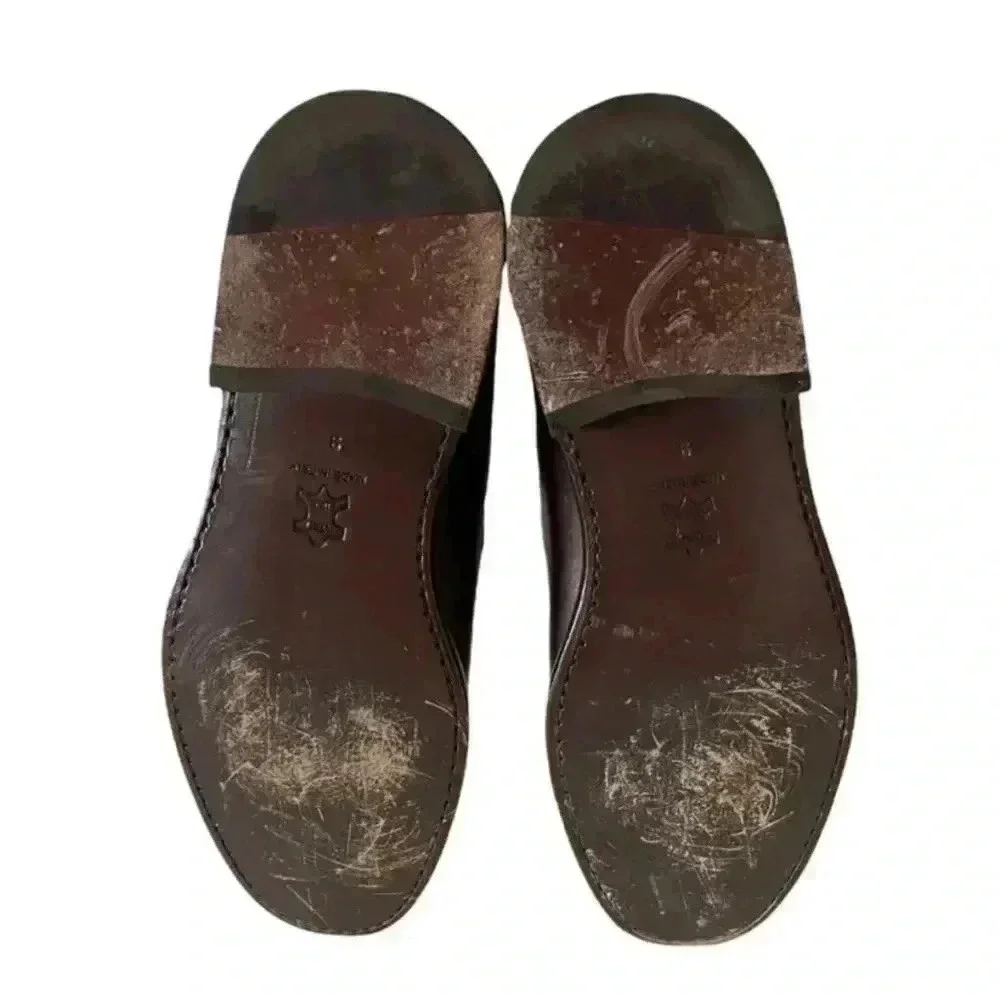 Roberto Botticelli x Aldo Bruce Tassel Loafers Italian Leather Men’s 9 Preppy